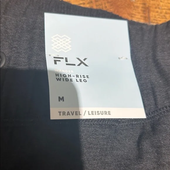 FLX Black Wide-Leg Pants - Picture 4 of 10